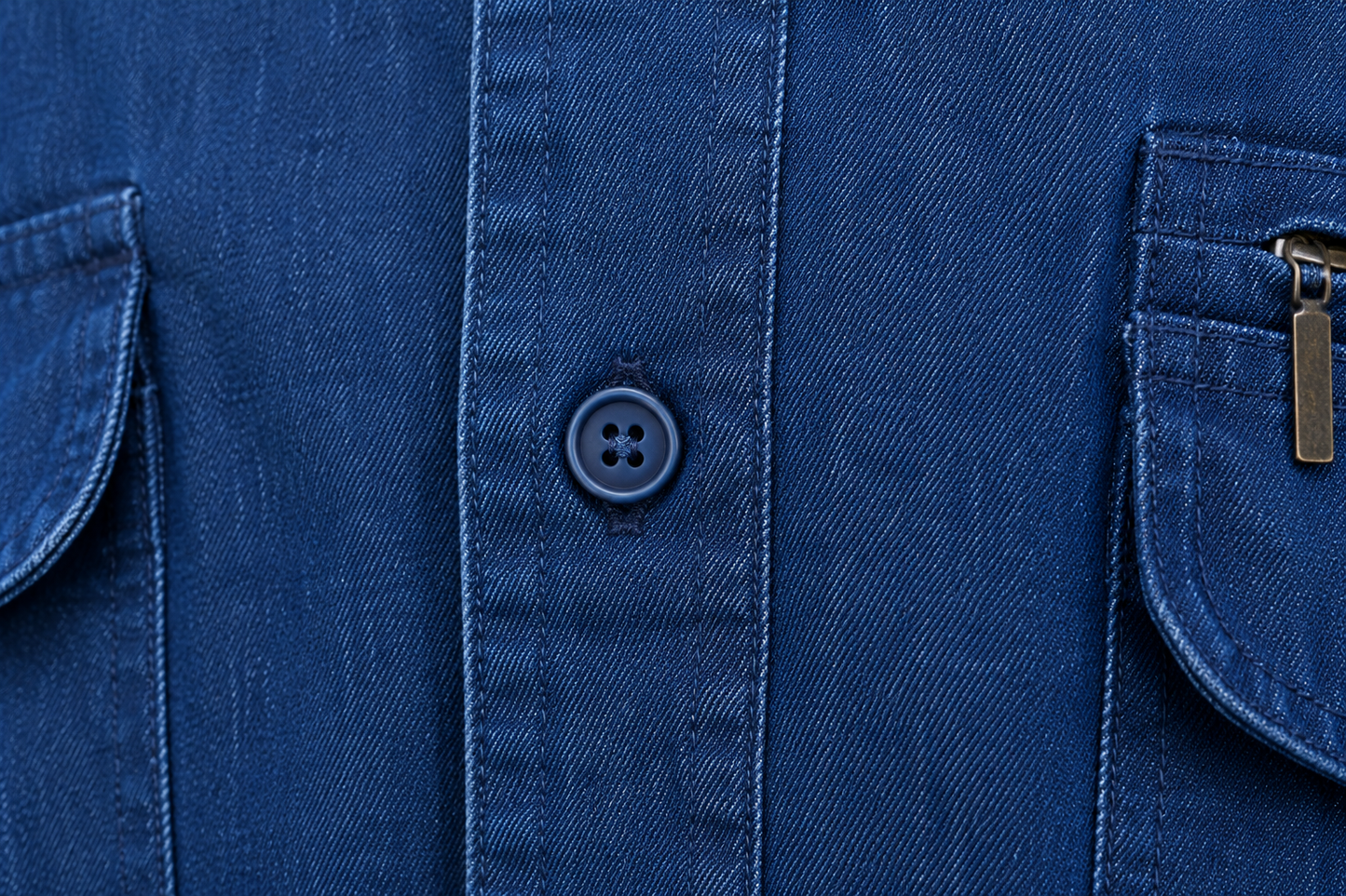 Camisa Denim Oversize Hombre