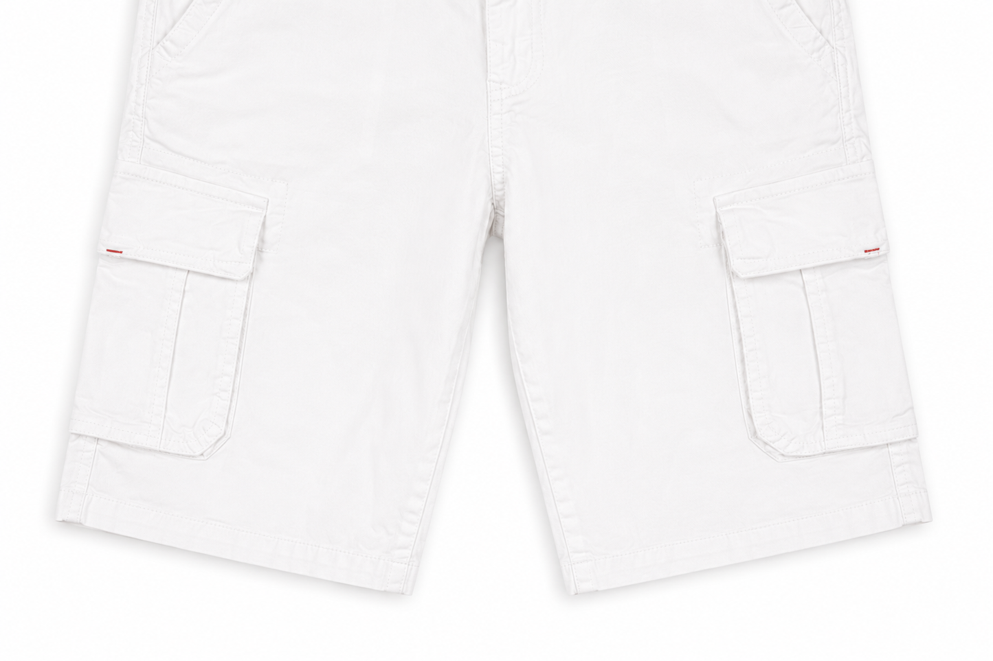 Bermuda Cargo Blanca Hombre