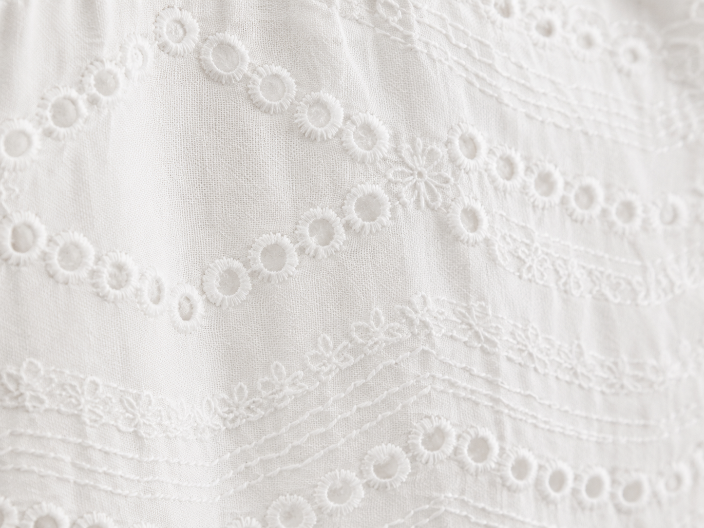 Top Blanco Detalle Encaje