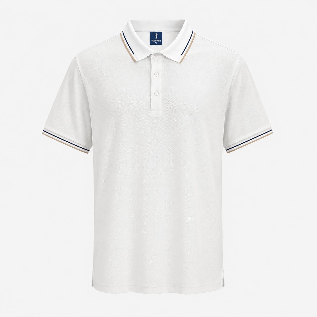 POLO TENCEL BLANCO