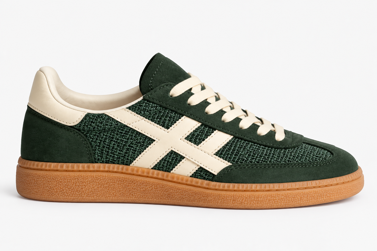 Zapatilla Retro Verde Corina Shoes