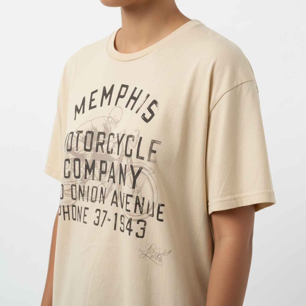 Detalle manga Memphis crema