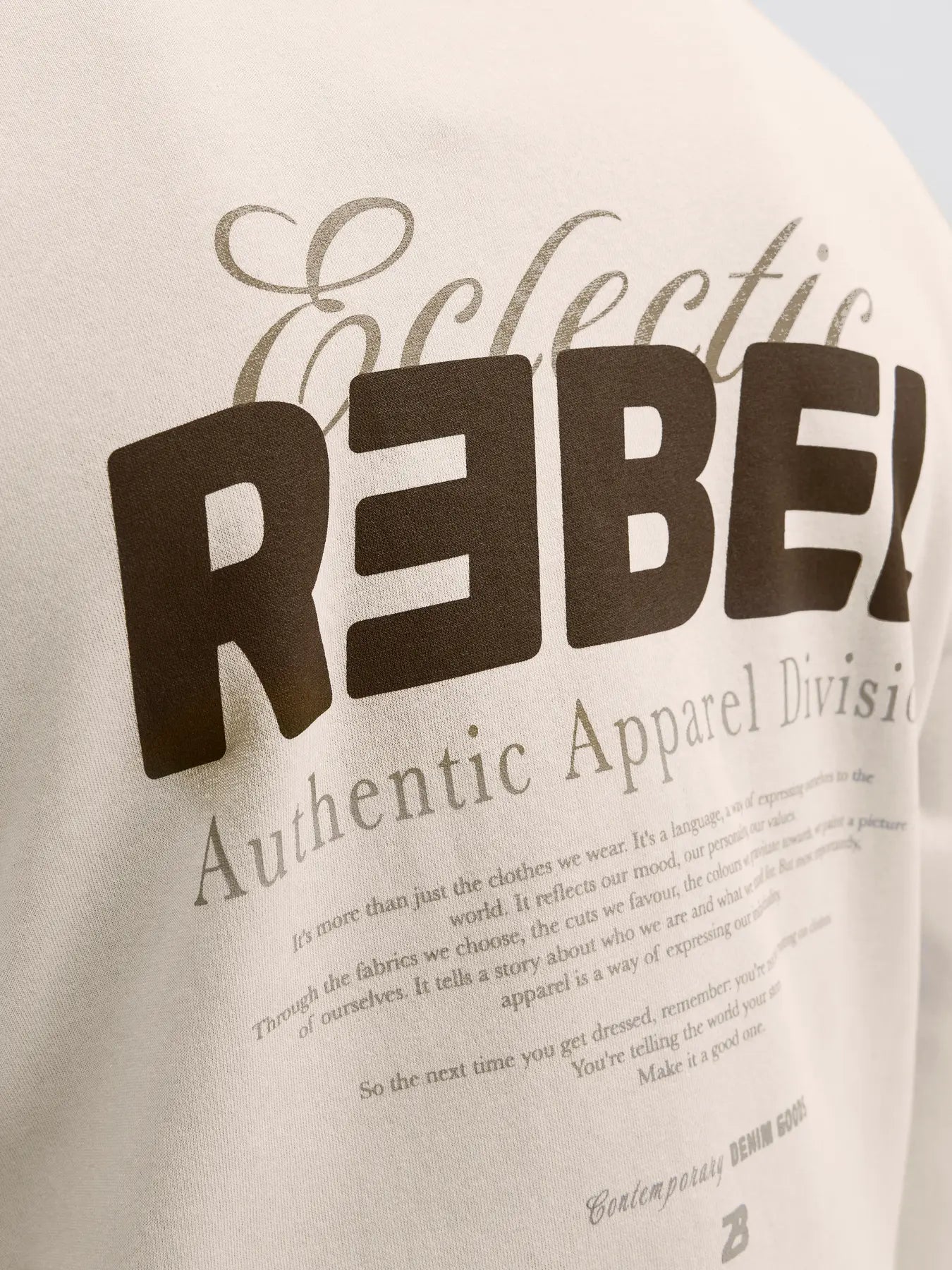 REBJIM Sudadera Cuello Redondo - Sudadera Casual de Calidad