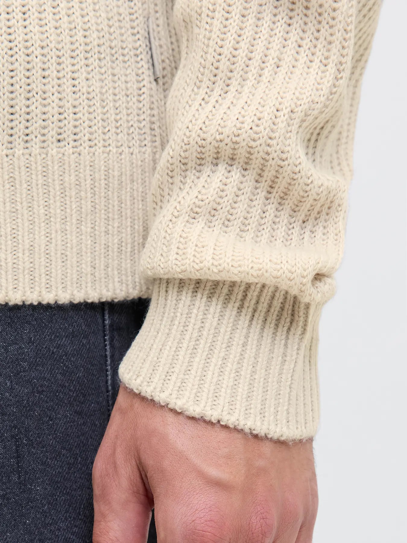 Jersey de Punto Cuello Redondo JREBLOGAN | Suéter Casual para Hombre