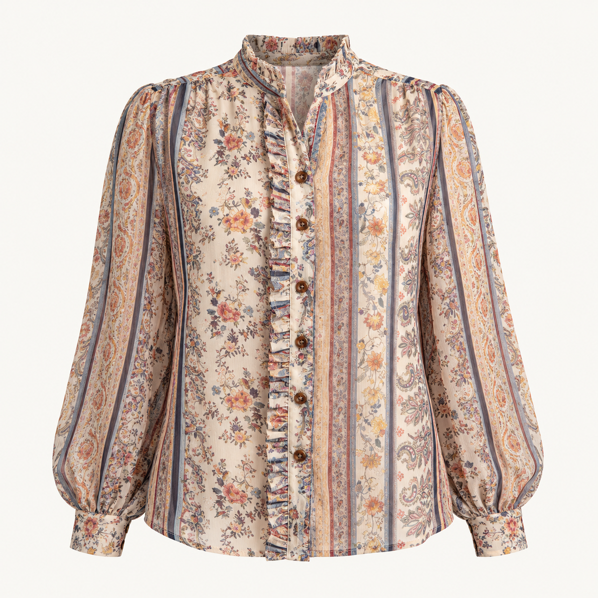 Camisa Estampado Floral Luna Llena