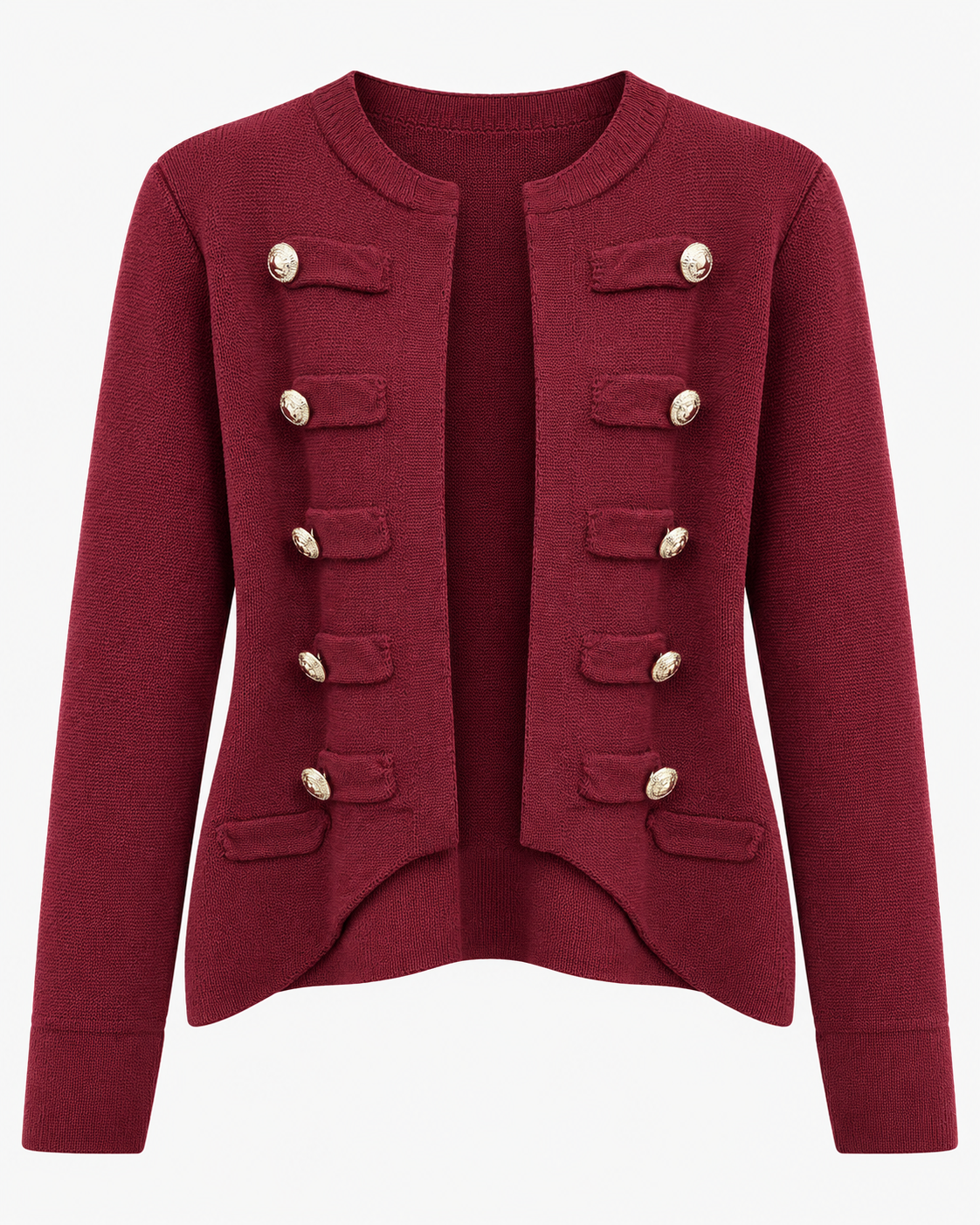 Chaqueta de punto con elegantes botones