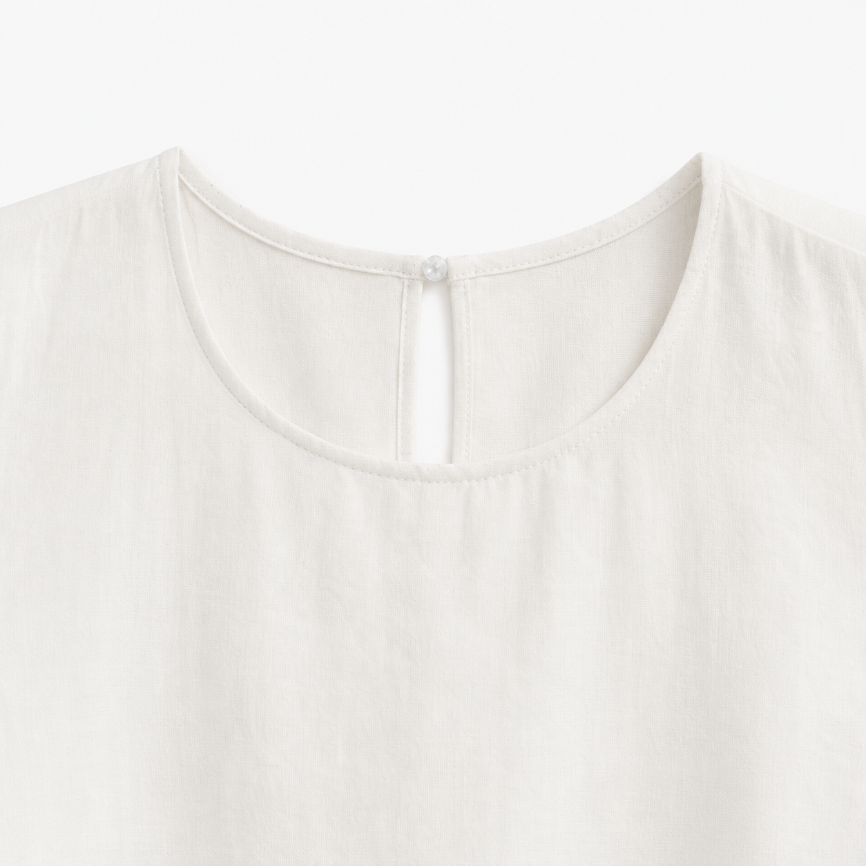 Top Blanco Detalle Encaje