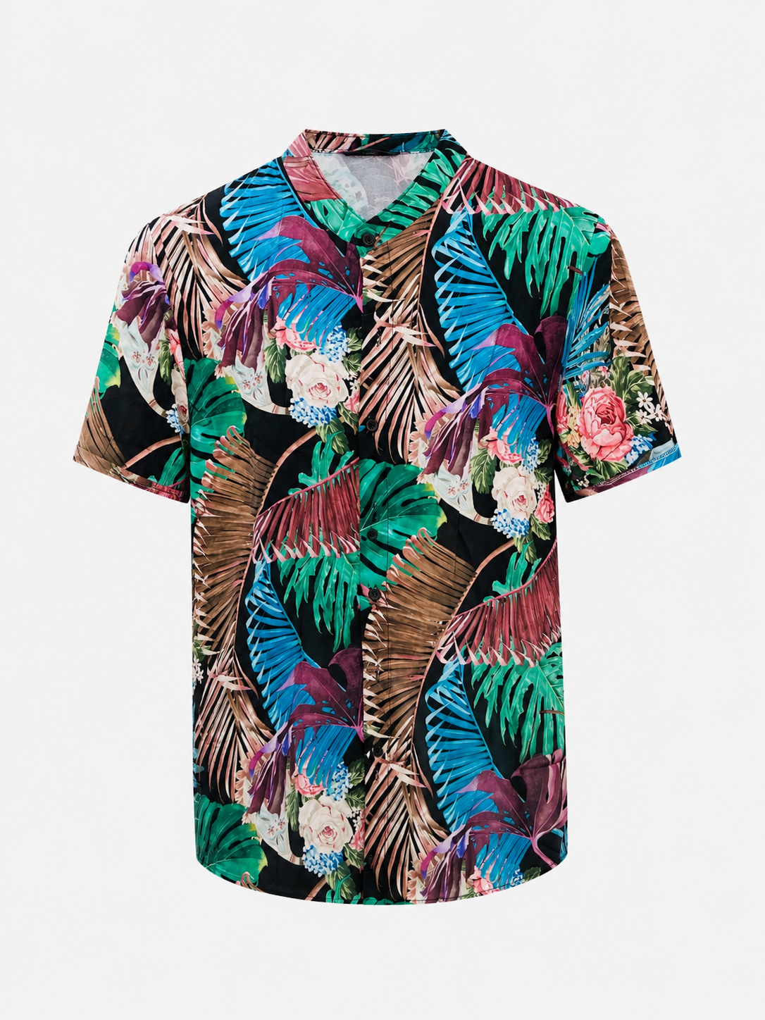 Camisa Hawaiana Azul