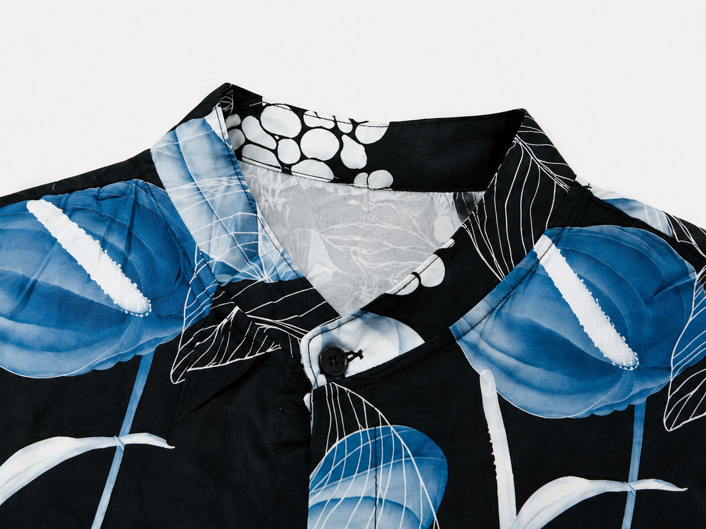 Camisa Hawaiana Negra