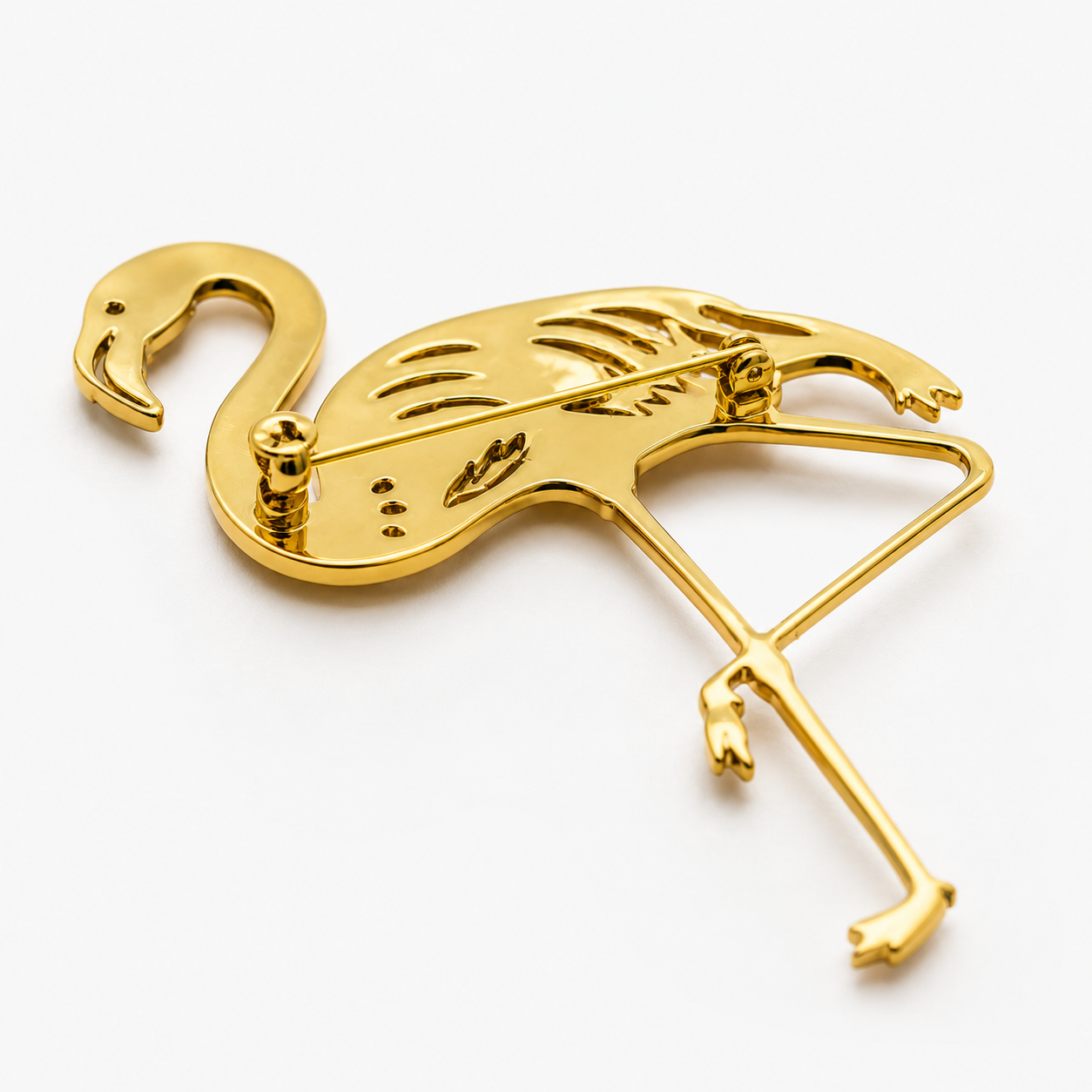 Broche Flamenco Dorado Premium