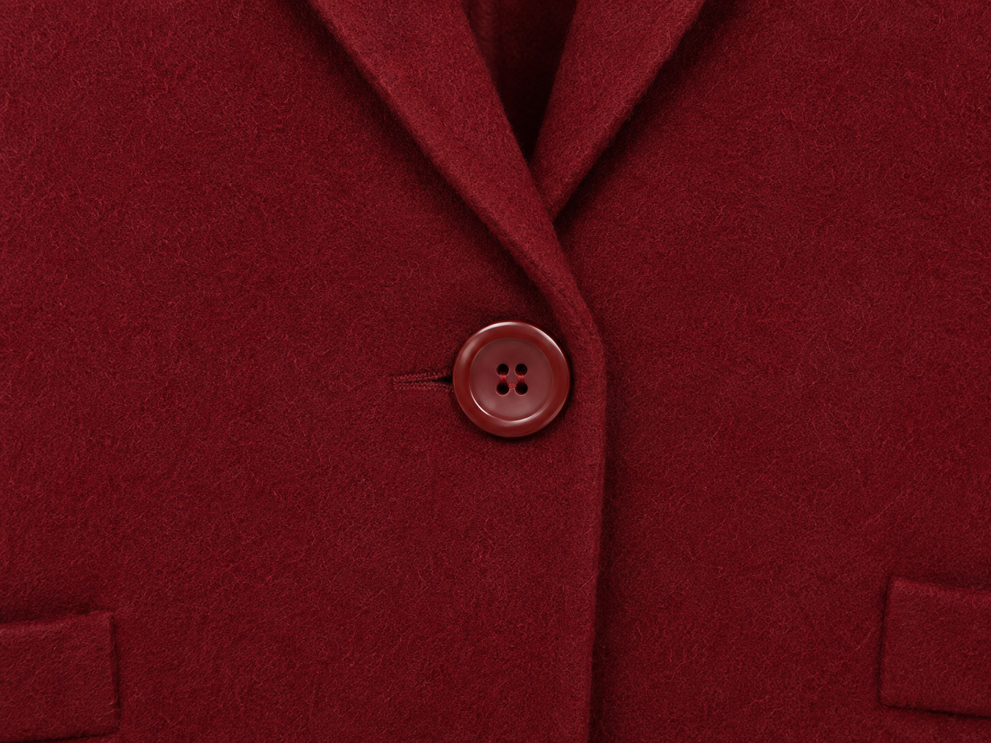 Chaleco Burdeos de Punto Elegante