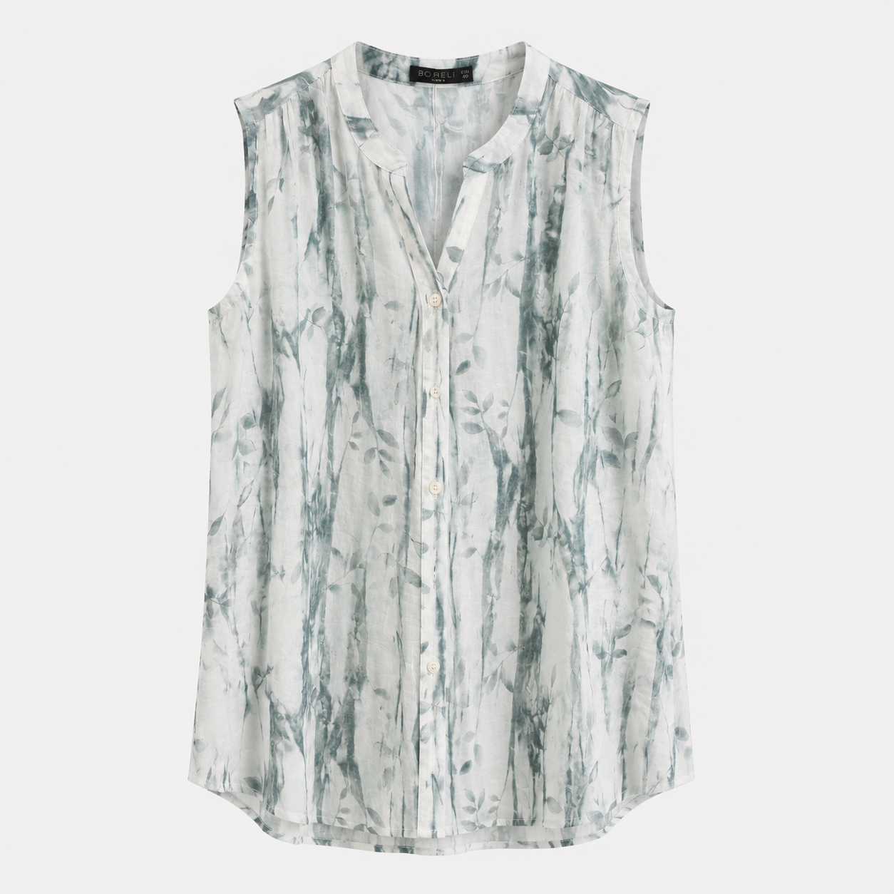 Blusa sin mangas estampado