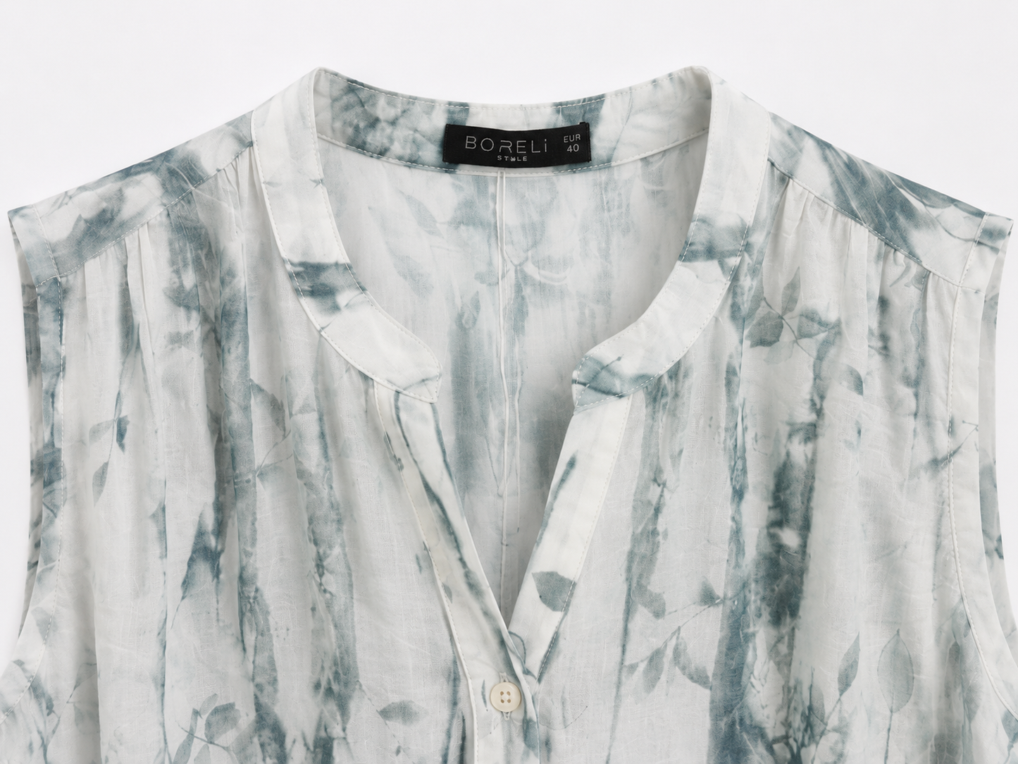 Blusa sin mangas estampado