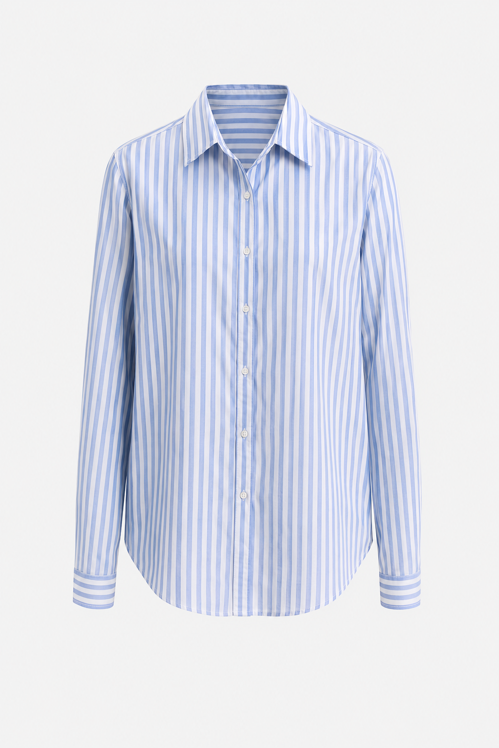 Camisa Oxford Rayas Azul Cielo