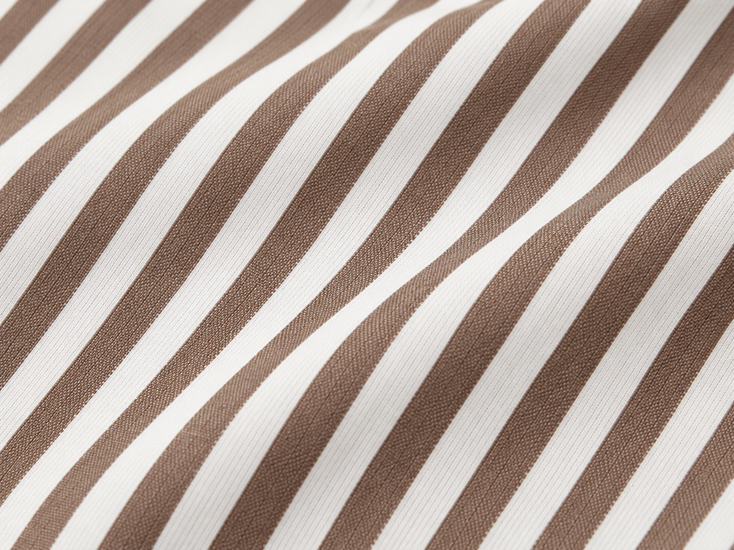 Camisa Oxford Rayas Chocolate