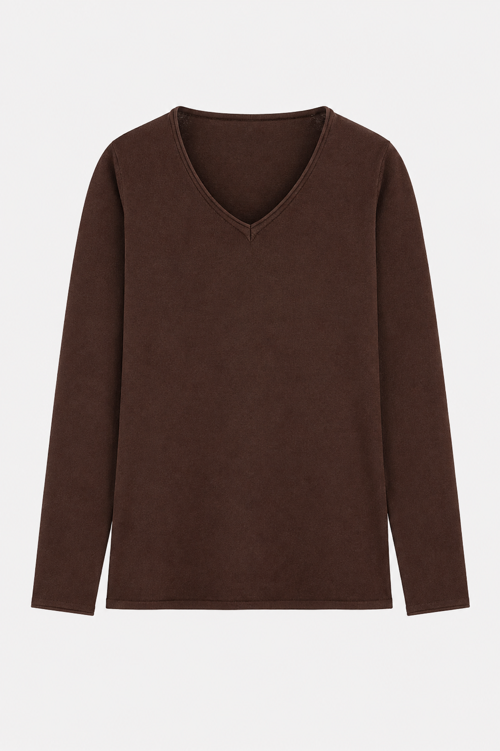 Jersey Básico Cuello Pico