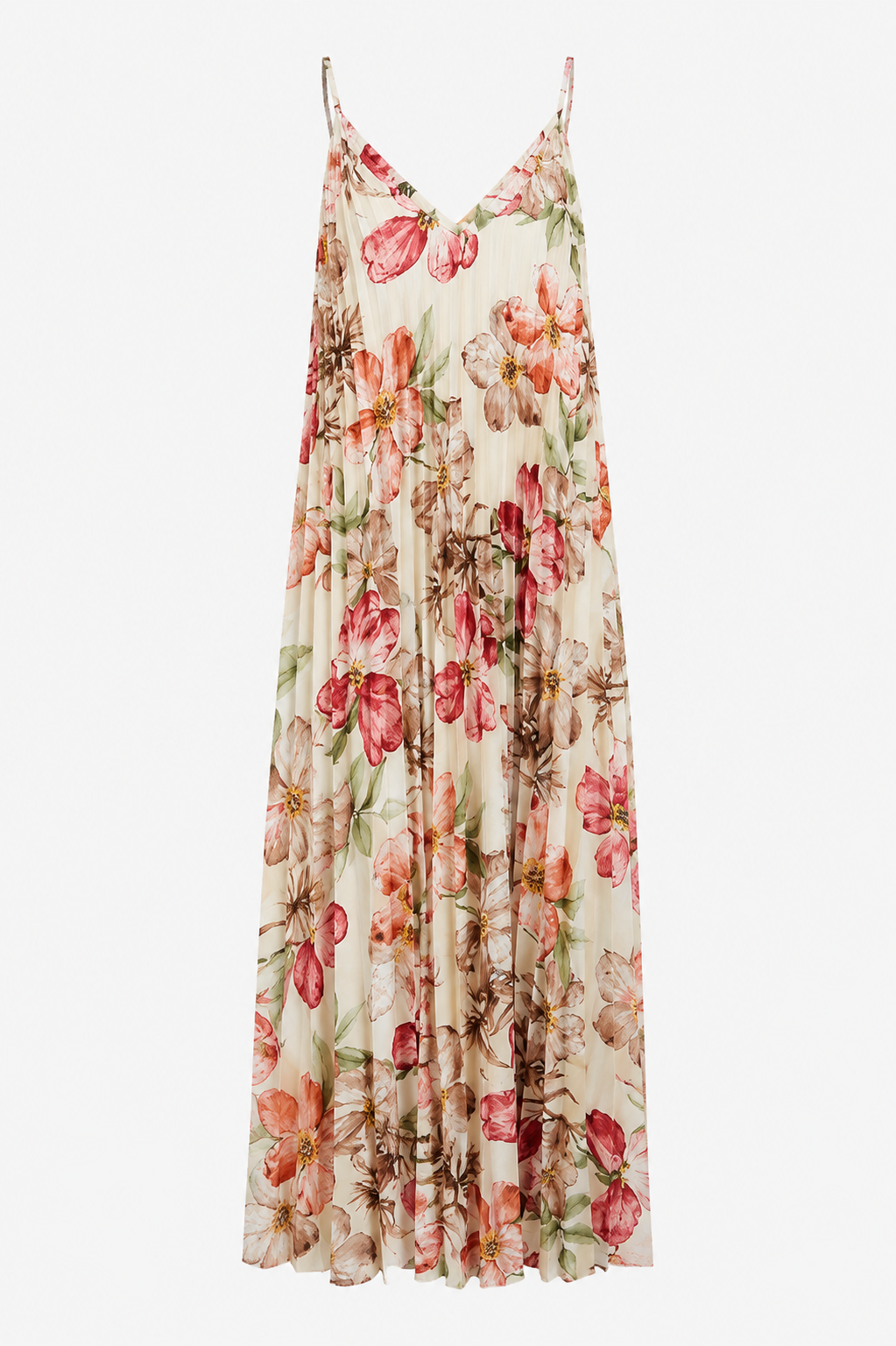 Vestido Largo Flores