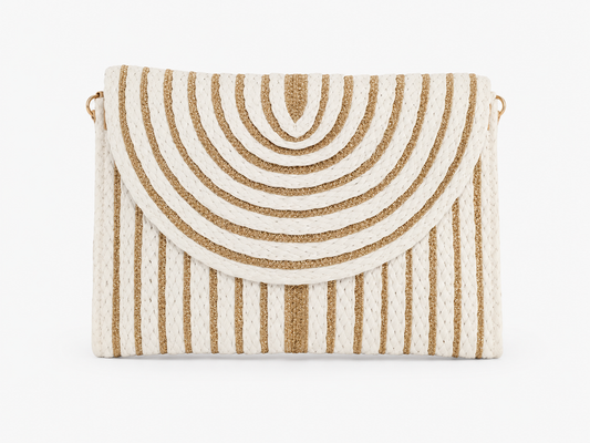 Bolso Ibiza White Gold