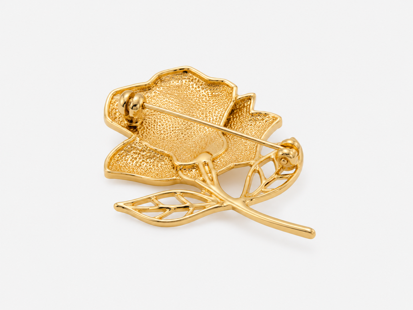 Broche Golden Rose Luxe