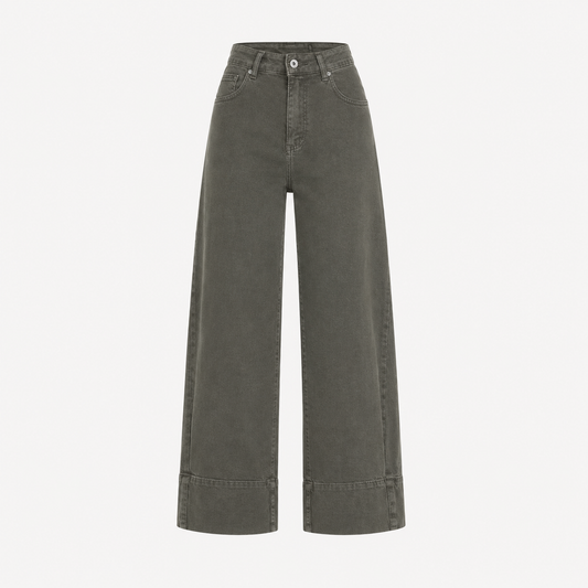 Pantalón Wide Leg Cuff