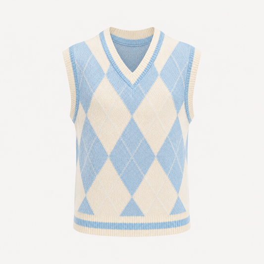 Chaleco Diamond Knit