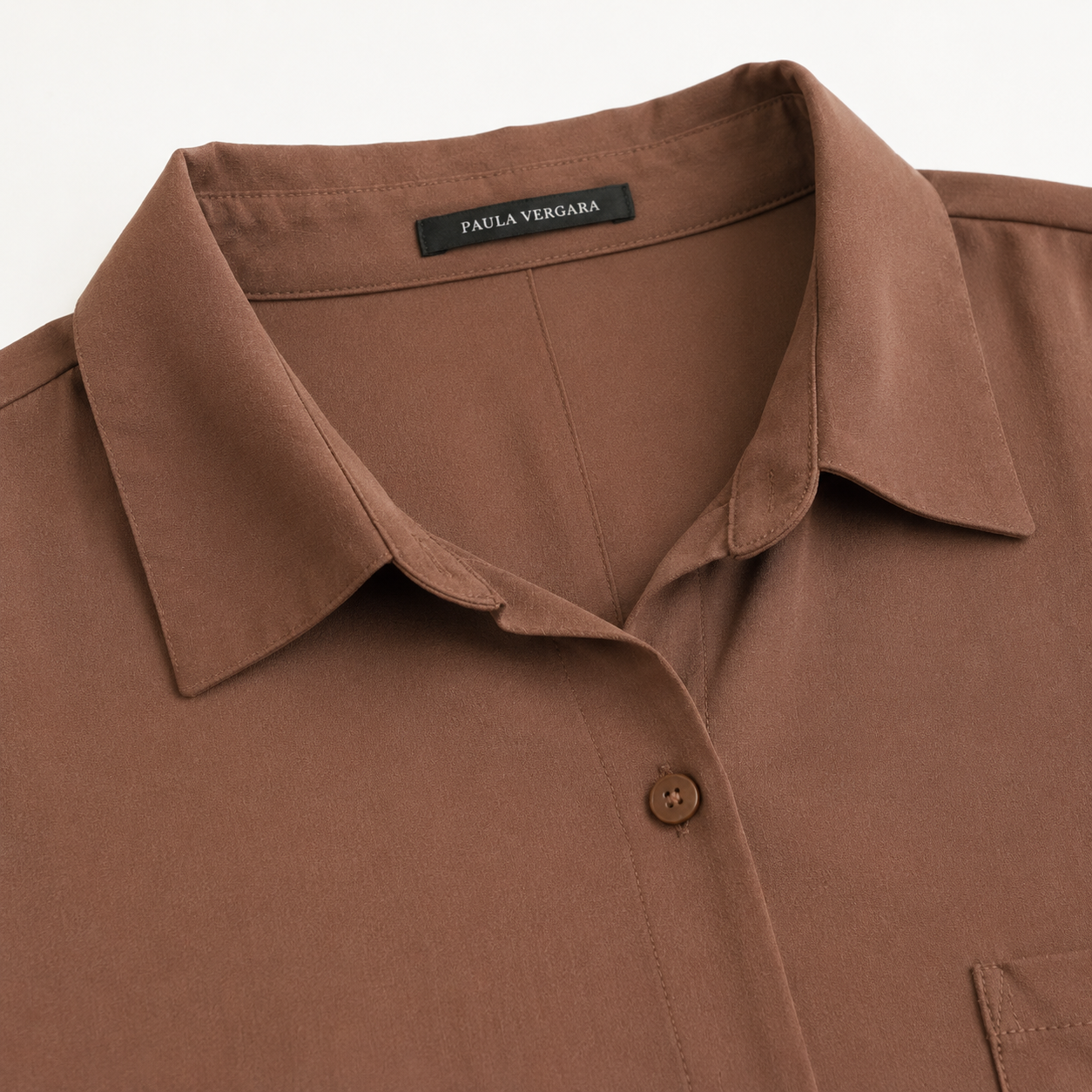 Midi Shirt Dress Camel