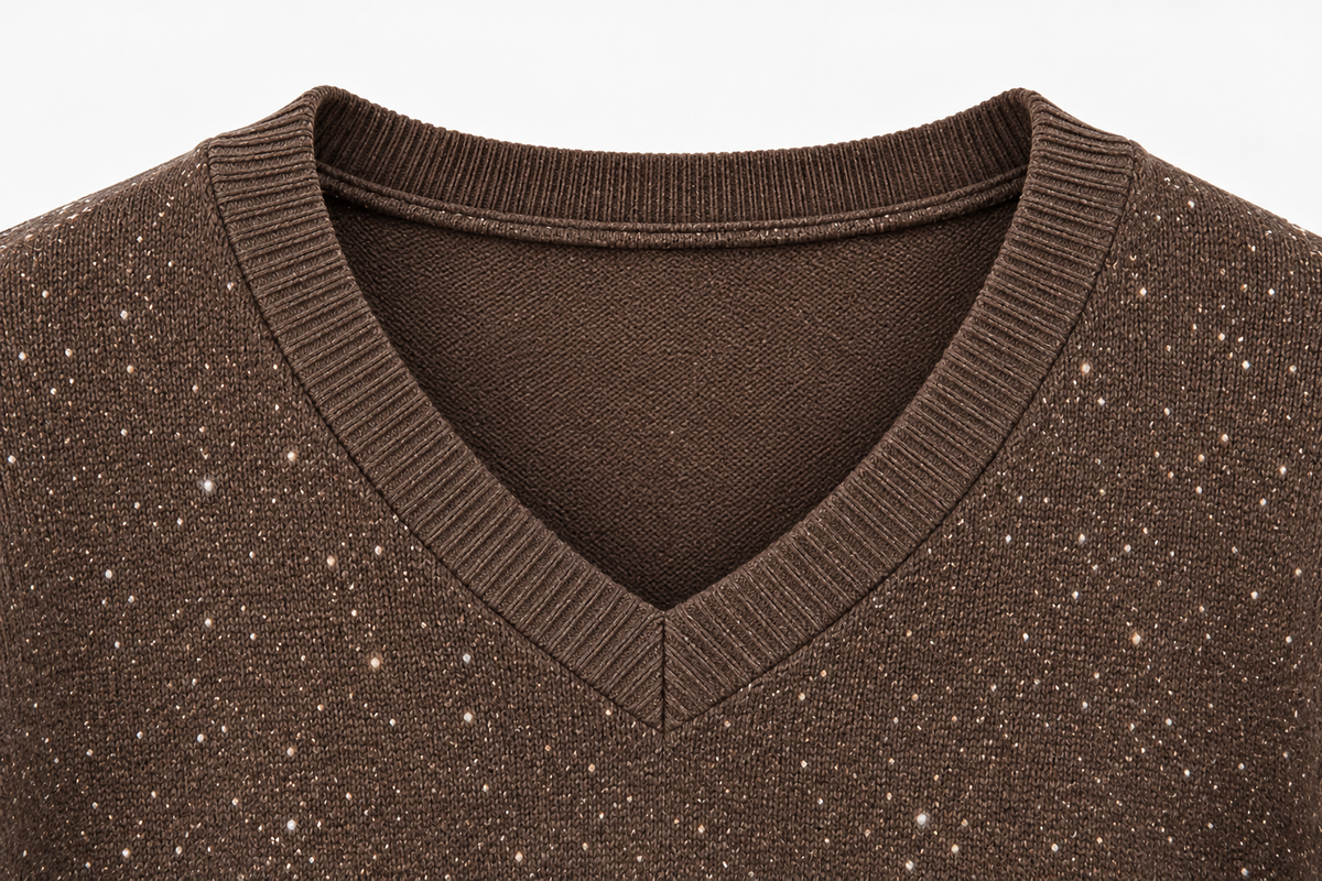 Jersey Oversize de Punto con Brillo