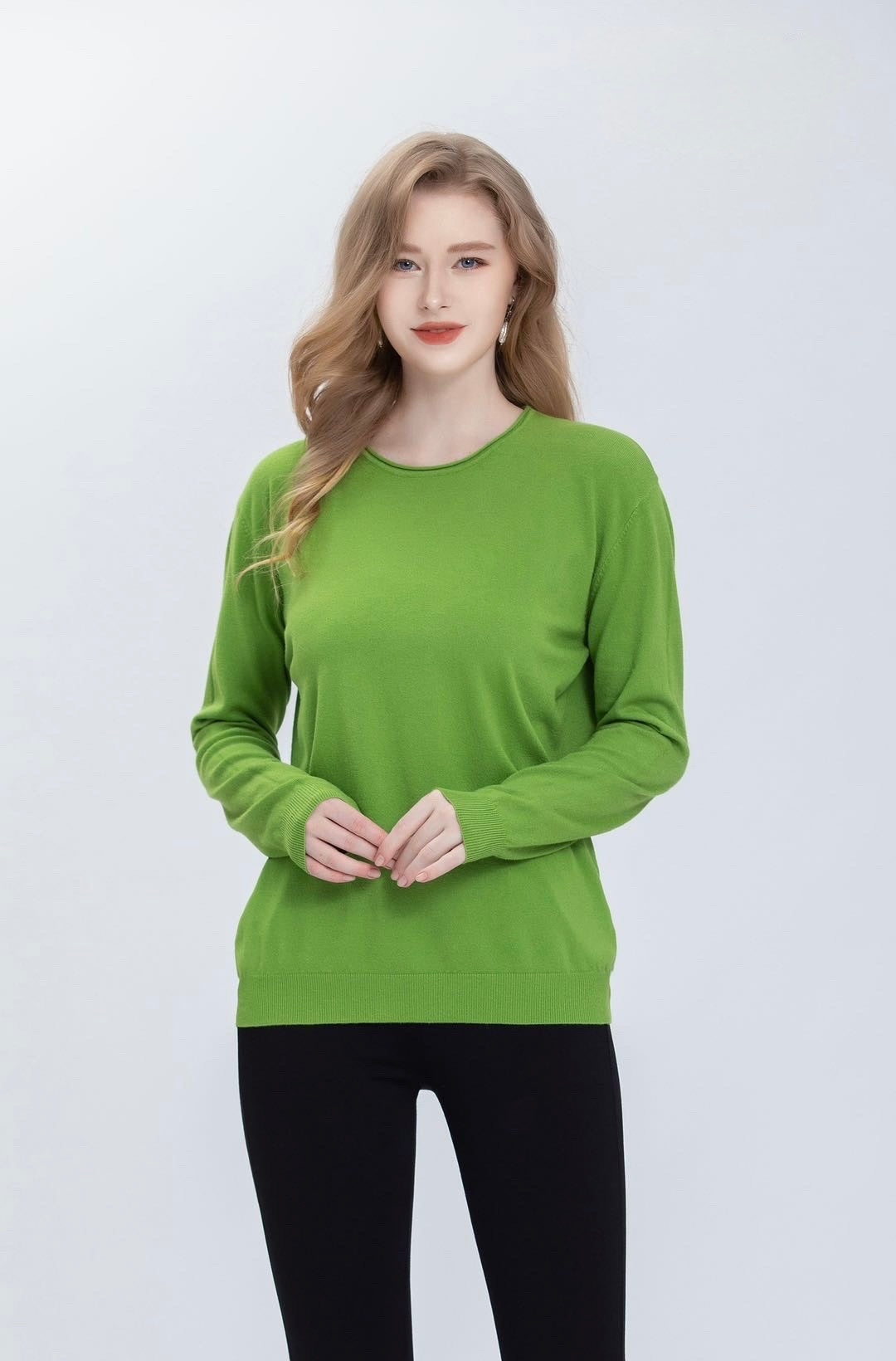 Jersey básico cuello redondo - Talla grande