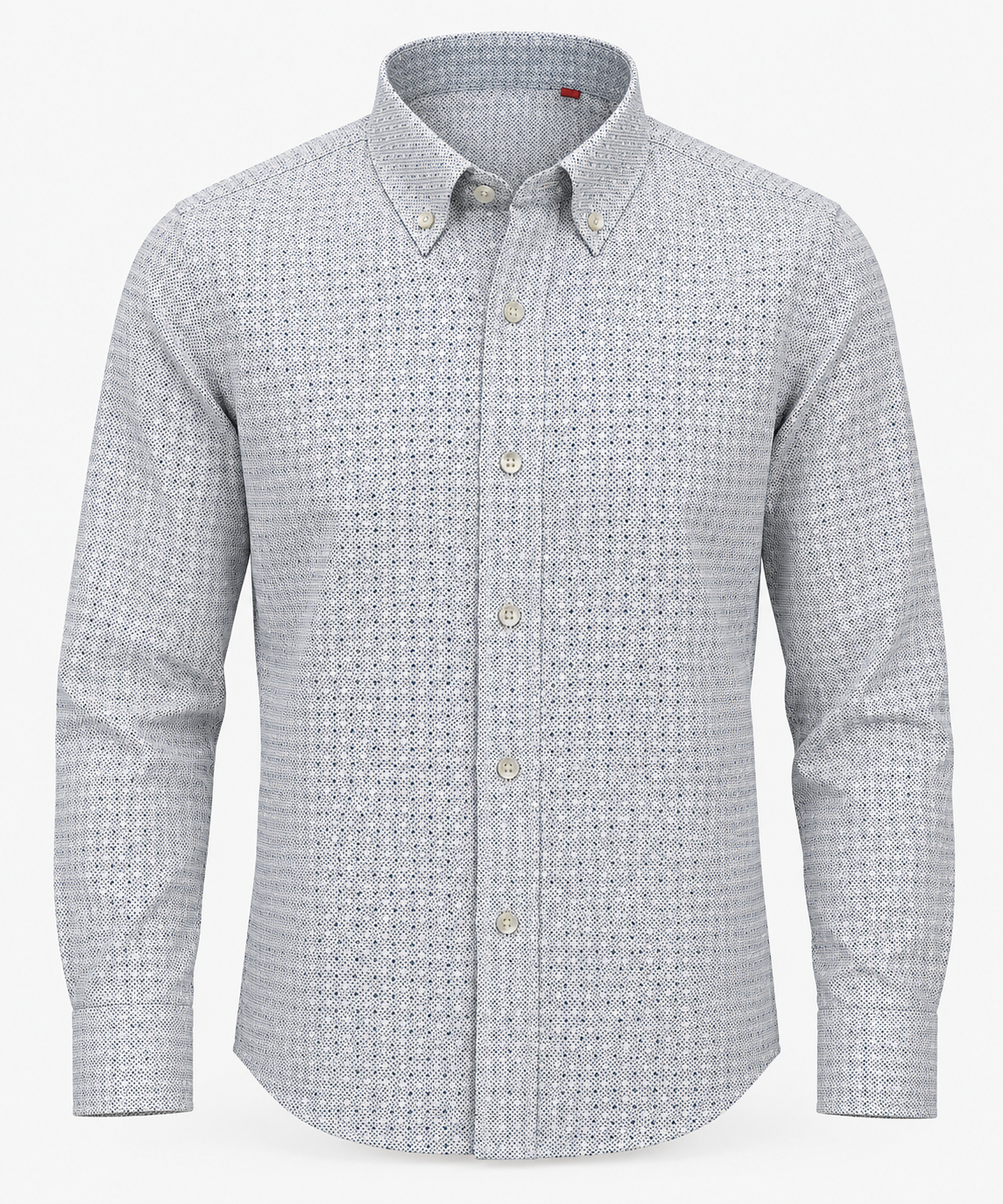 Camisa Blanca Microestampada