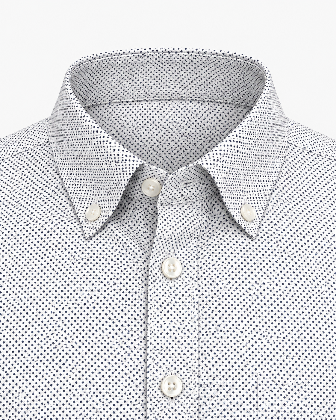 Camisa Blanca Microestampada