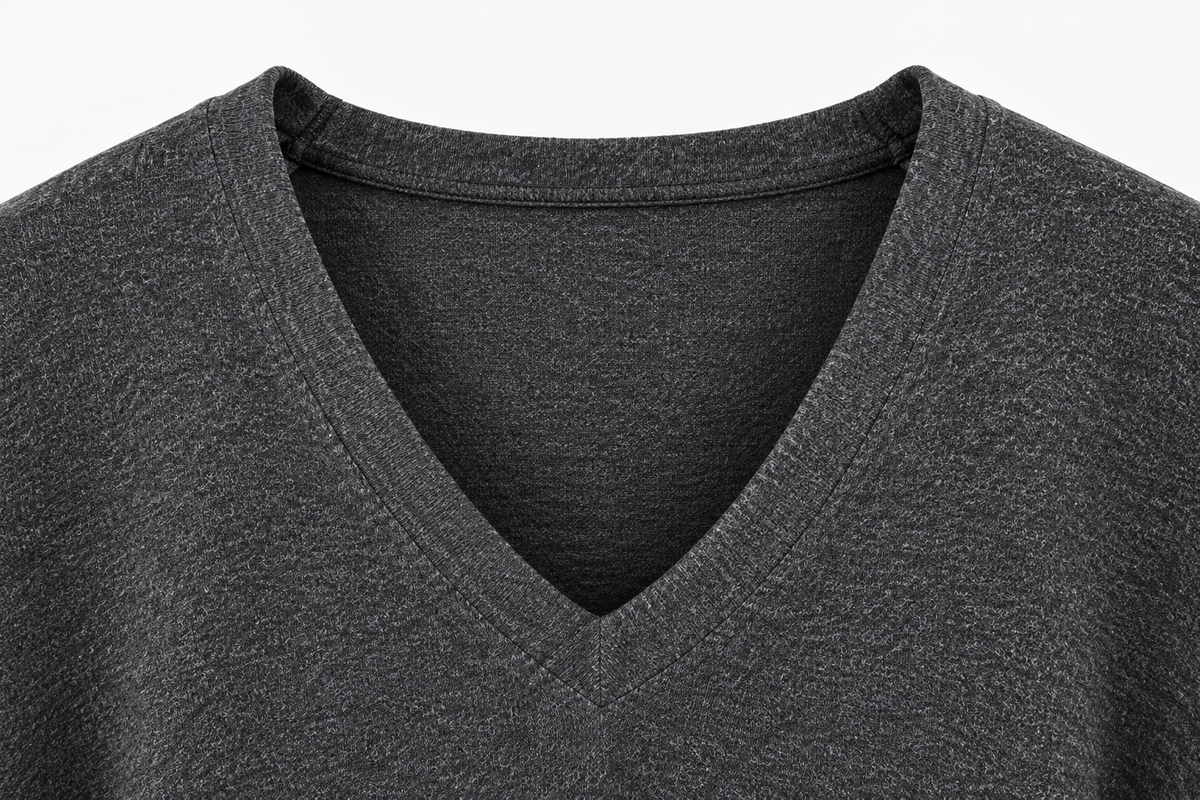 Jersey oversize de punto con escote en V