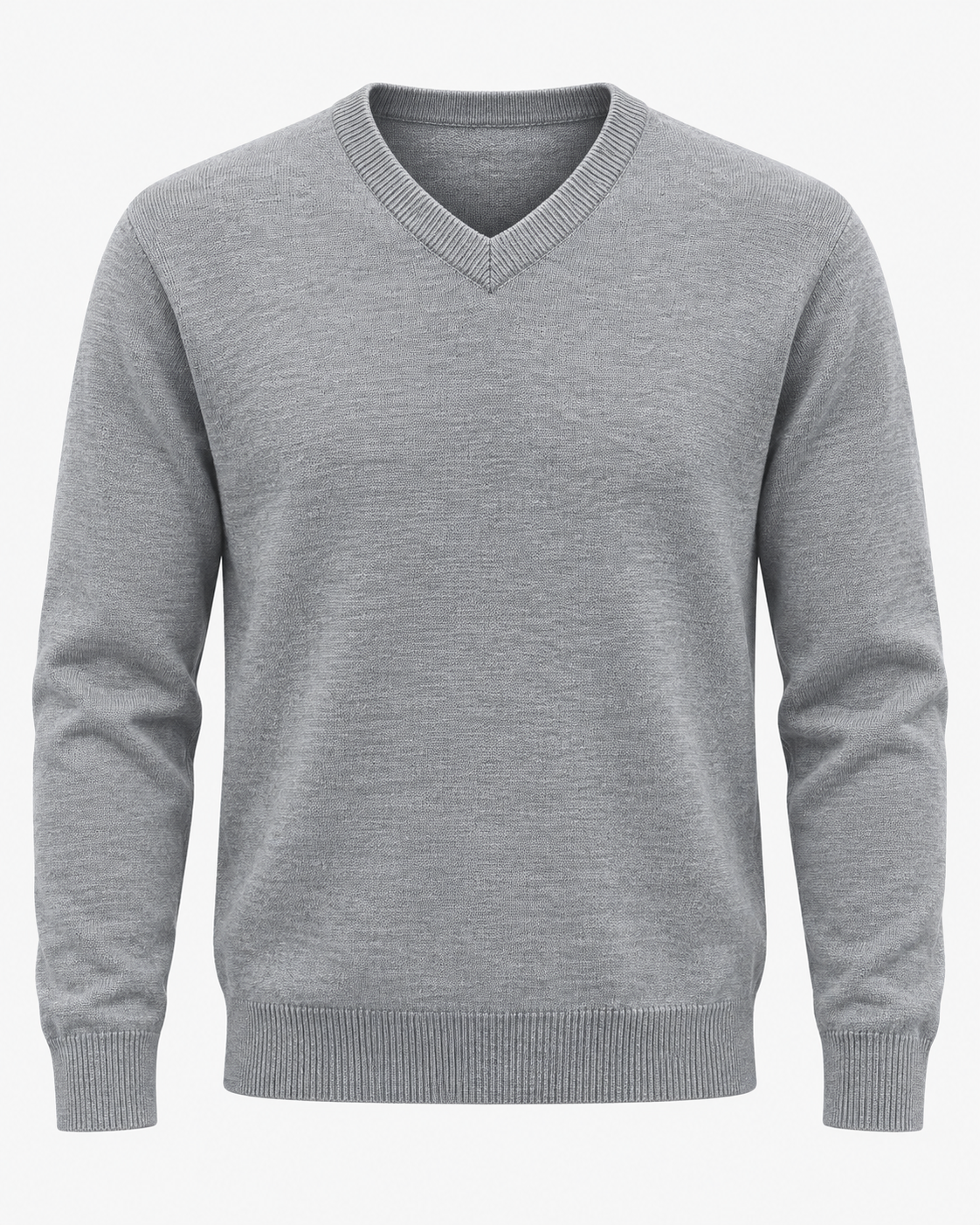 Jersey de Punto con Cuello Pico