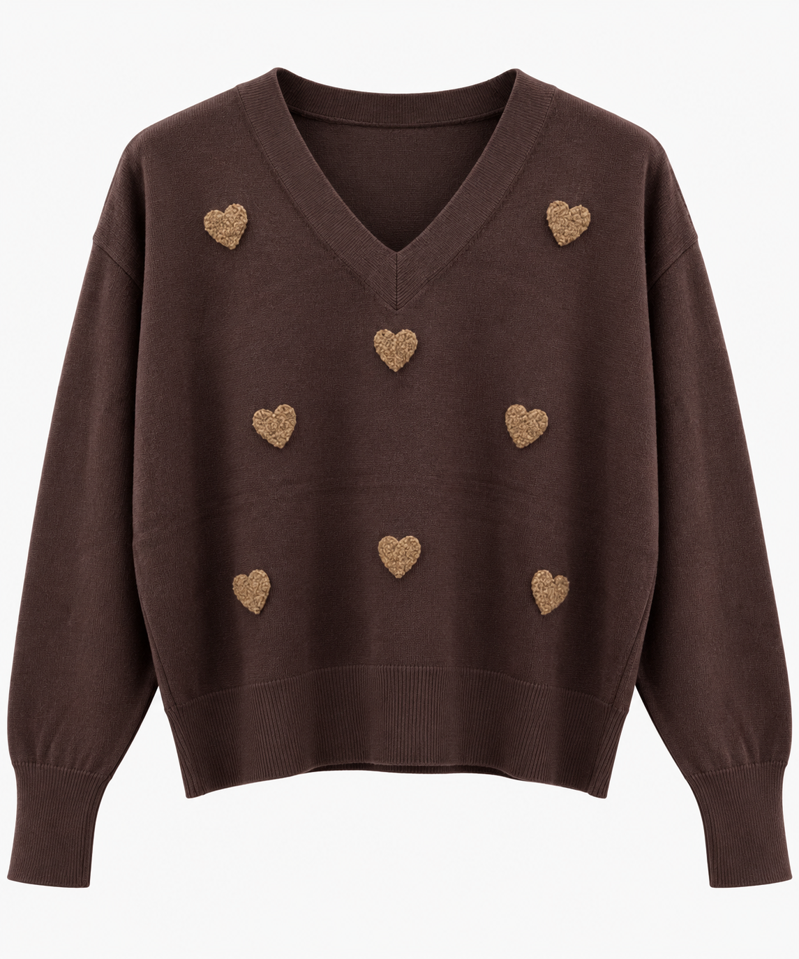 Jersey corazones talla única