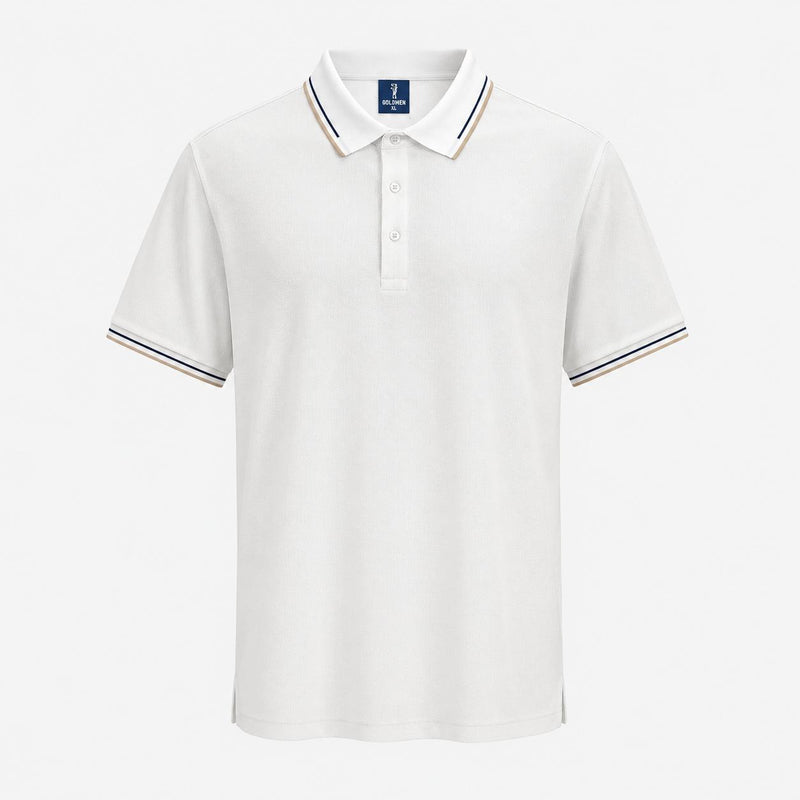 POLO TENCEL BLANCO