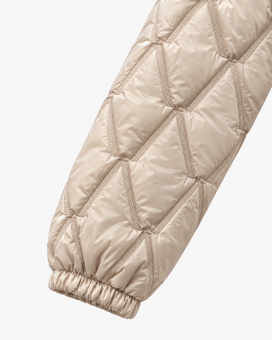 Chaqueta Bomber Acolchada con Cremallera Dorada