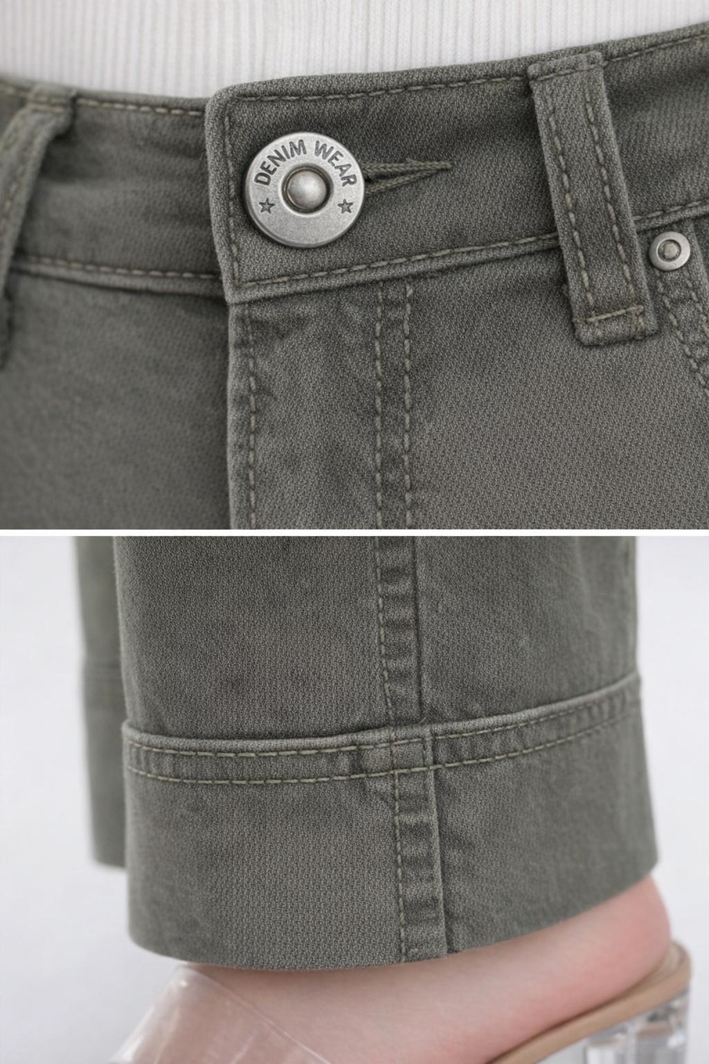 Pantalón pata ancha dobladillo ancho | Estilo Elegante