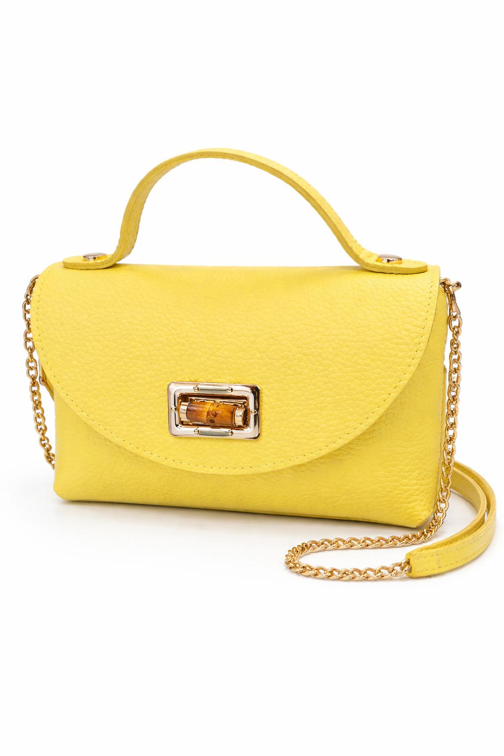 Bolso Mini con Cadena Dorada