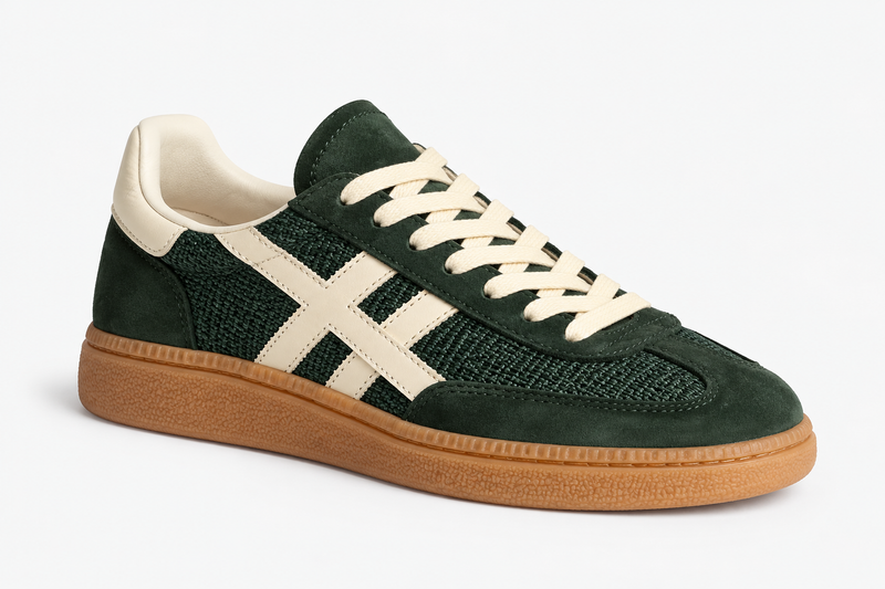 Zapatilla Retro Verde Corina Shoes