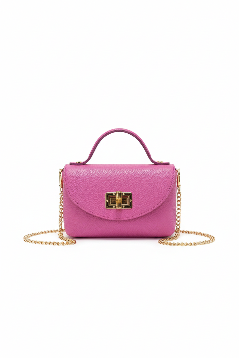 Bolso Mini con Cadena Dorada