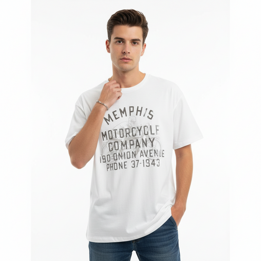 Camiseta Memphis motorcycle