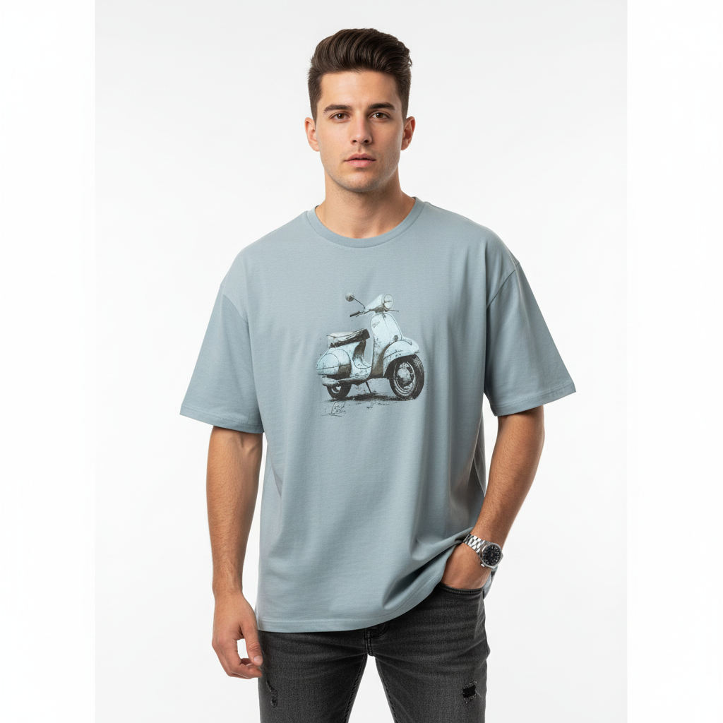 Vespa Vintage Graphic Tee