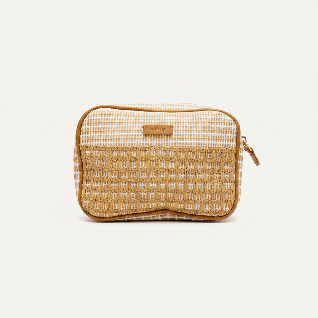Clutch de rafia - foto profesional e-commerce
