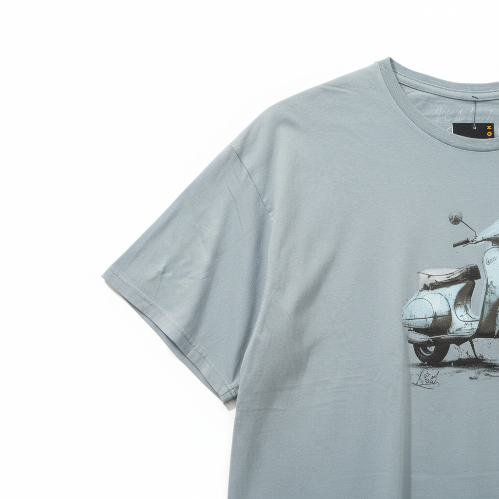 Detalle manga camiseta