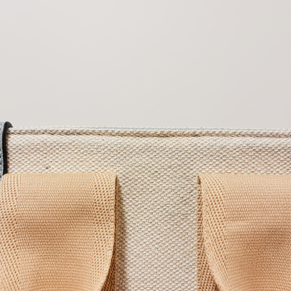 Detalle textura rafia tote bag