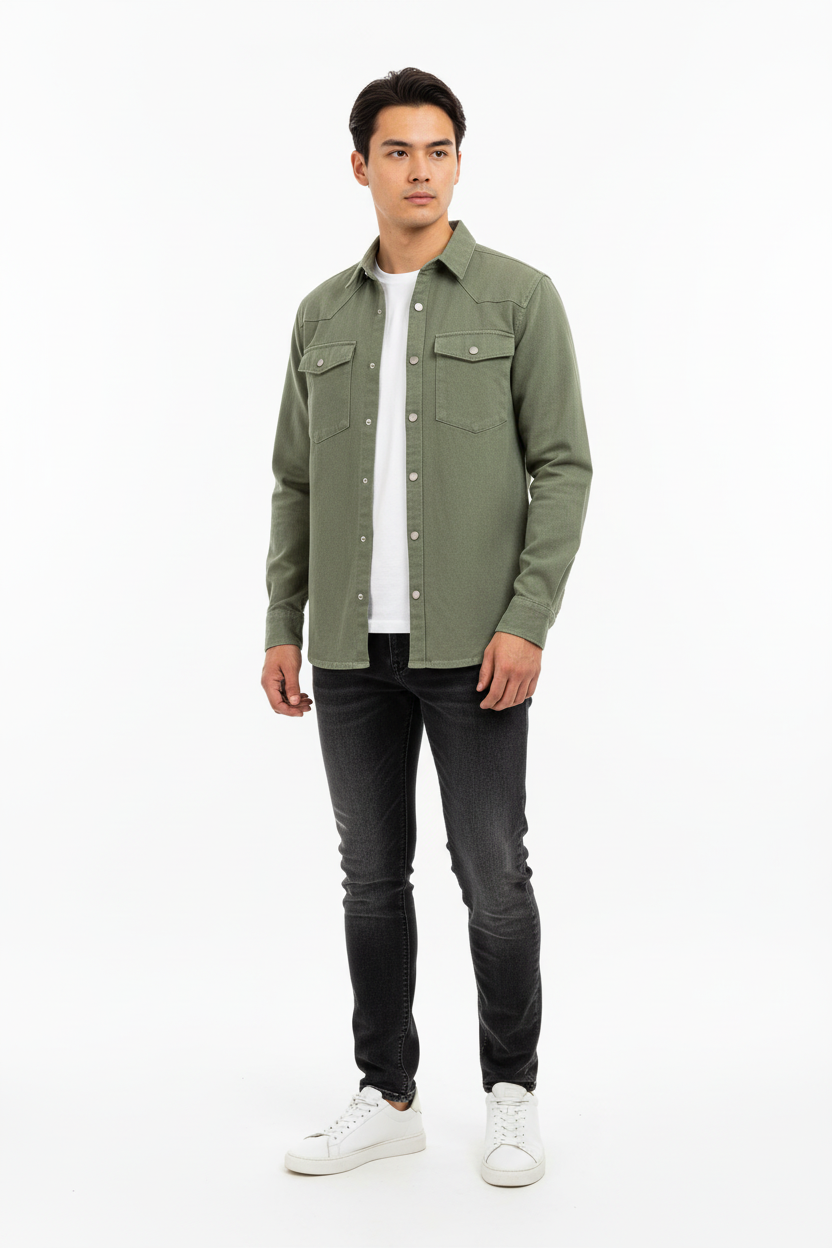 Sobrecamisa Denim Classic