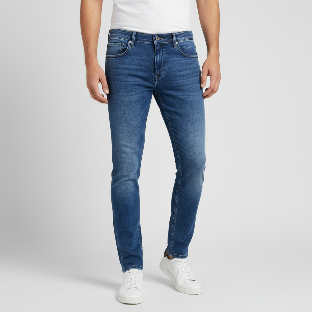 Jeans Corte Recto Hombre