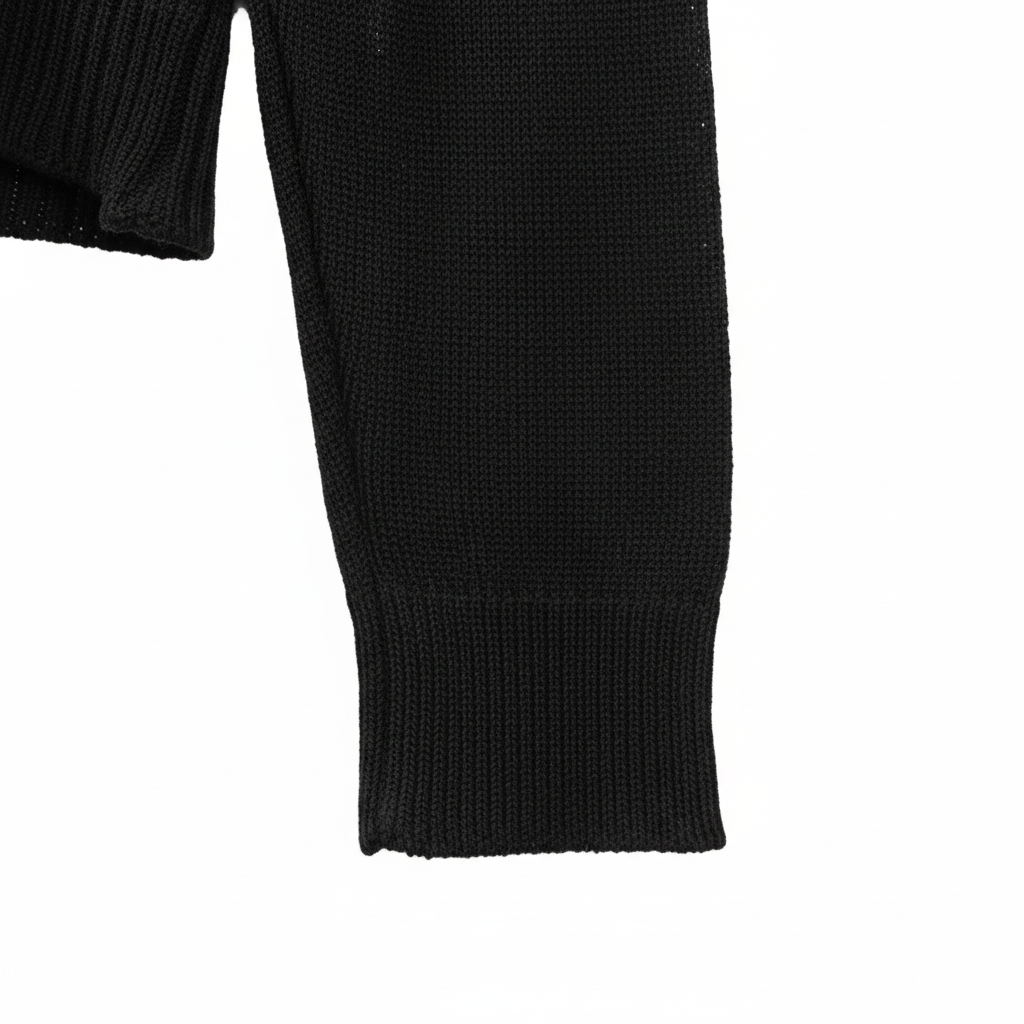 Jersey de rayas - detalle puño