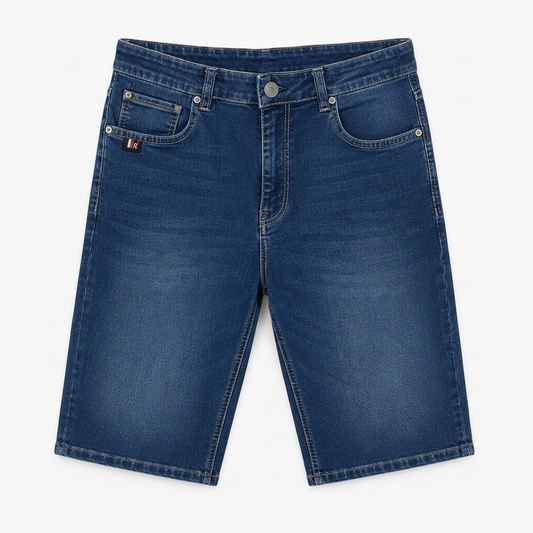 Bermuda vaquera denim azul